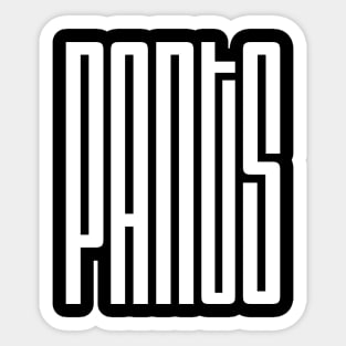 Pants Sticker